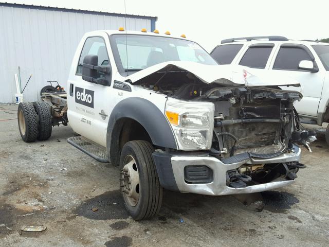 1FDUF5GT2EEA61921 - 2014 FORD F550 SUPER WHITE photo 1