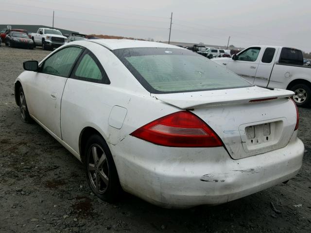 1HGCM81623A019037 - 2003 HONDA ACCORD EX WHITE photo 3