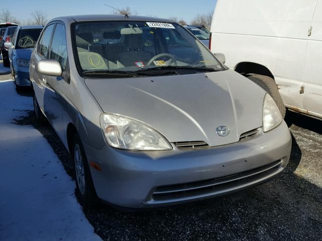 JT2BK12U610032521 - 2001 TOYOTA PRIUS SILVER photo 1