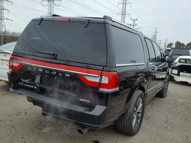 5LMJJ3JT0GEL08478 - 2016 LINCOLN NAVIGATOR BLACK photo 4
