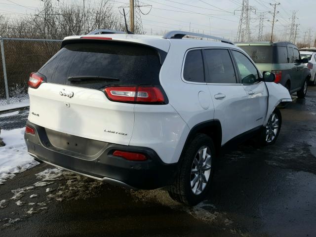 1C4PJMDB9GW113256 - 2016 JEEP CHEROKEE L WHITE photo 4