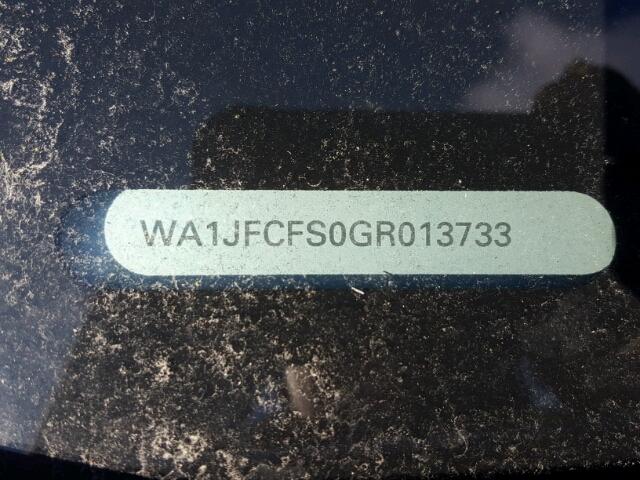 WA1JFCFS0GR013733 - 2016 AUDI Q3 PROGRES 白色 照片 10