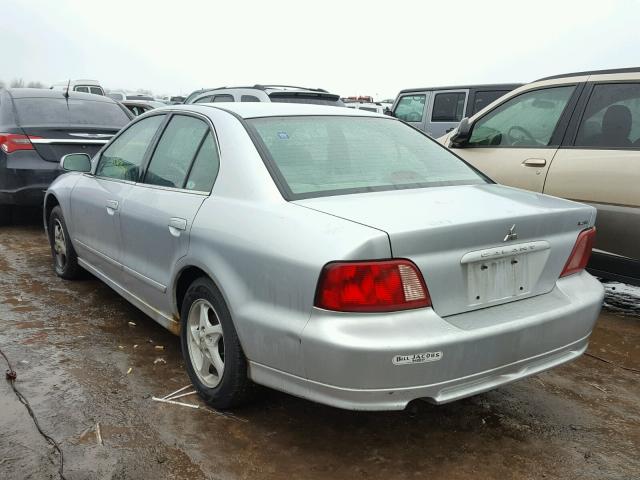 4A3AA46GX3E046260 - 2003 MITSUBISHI GALANT ES SILVER photo 3