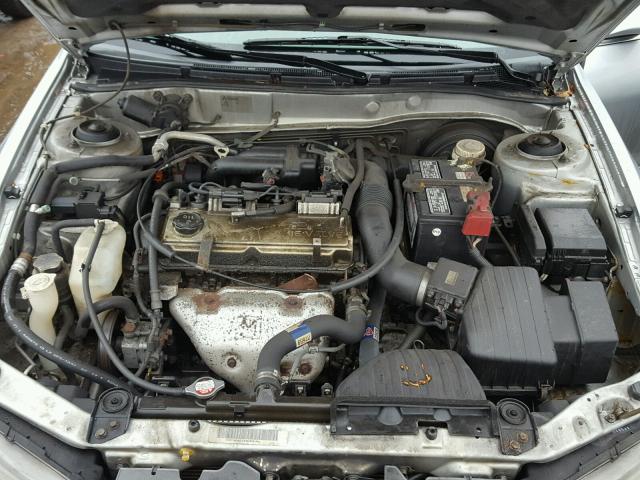 4A3AA46GX3E046260 - 2003 MITSUBISHI GALANT ES SILVER photo 7