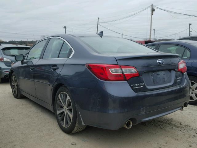 4S3BNEN66H3055065 - 2017 SUBARU LEGACY 3.6 GRAY photo 3