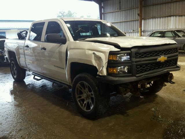 3GCUKPEC1EG563309 - 2014 CHEVROLET SILVERADO WHITE photo 1