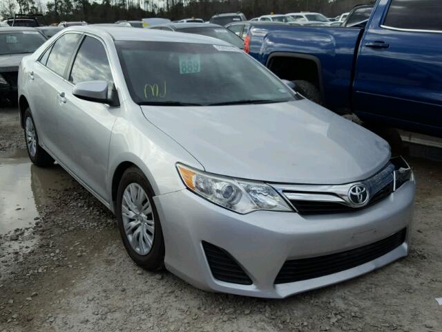 4T4BF1FK3DR316921 - 2013 TOYOTA CAMRY L SILVER photo 1