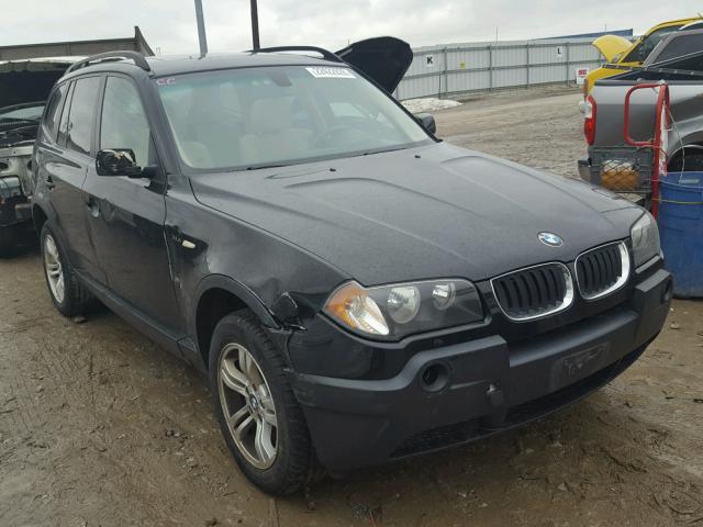 WBXPA93435WD12290 - 2005 BMW X3 3.0I BLACK photo 1