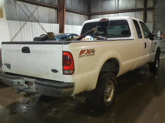 1FTSX31P24ED07213 - 2004 FORD F350 SRW S WHITE photo 4