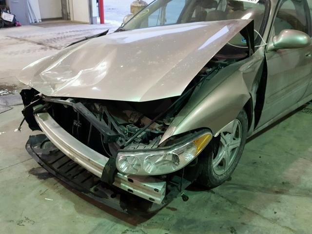 1G4HR54K344166122 - 2004 BUICK LESABRE LI GRAY photo 9