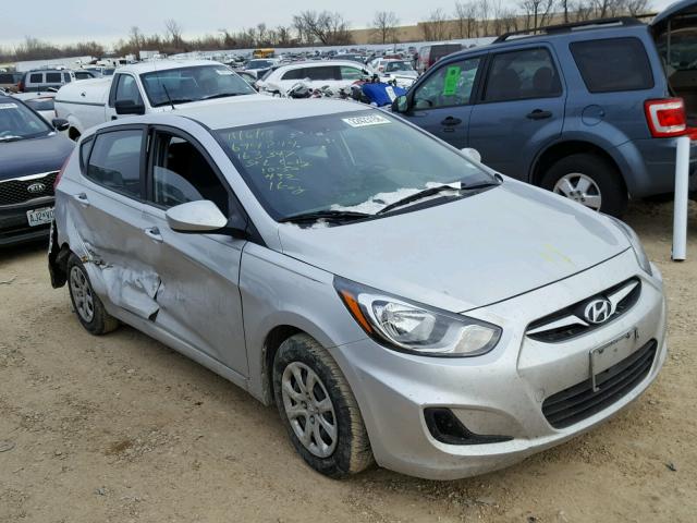 KMHCT5AE9EU194535 - 2014 HYUNDAI ACCENT GLS SILVER photo 1