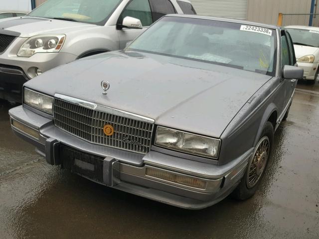 1G6KS53BXMU802618 - 1991 CADILLAC SEVILLE GRAY photo 2