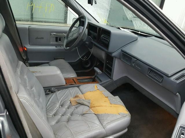 1G6KS53BXMU802618 - 1991 CADILLAC SEVILLE GRAY photo 5