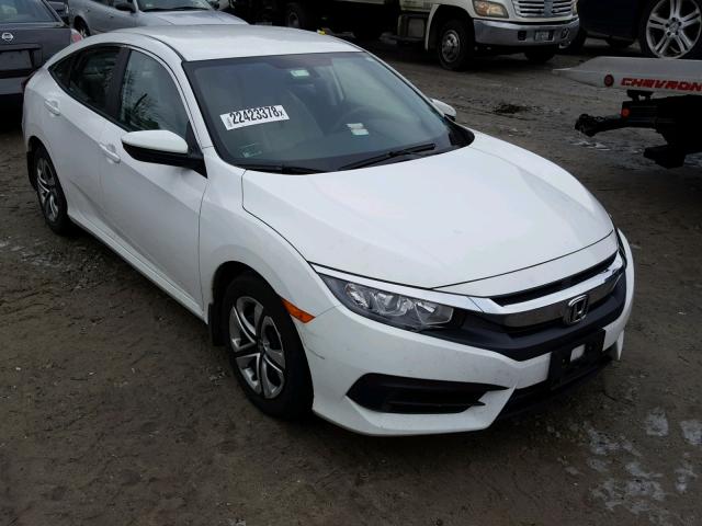 2HGFC2F55GH503904 - 2016 HONDA CIVIC LX WHITE photo 1