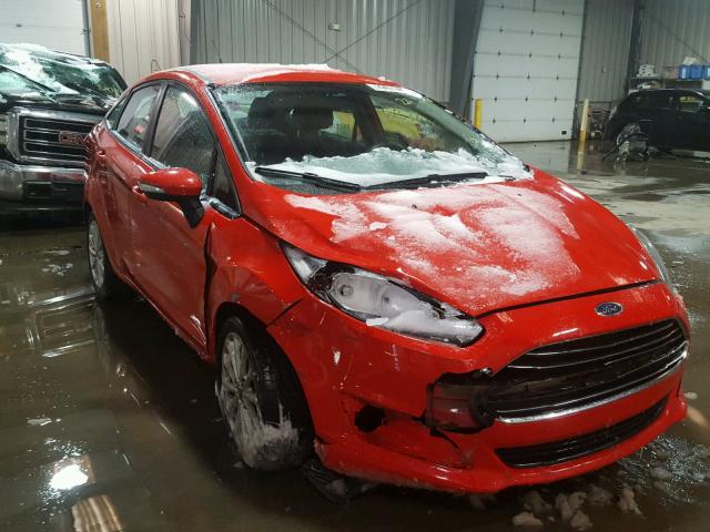 3FADP4BJ3EM204232 - 2014 FORD FIESTA SE RED photo 1