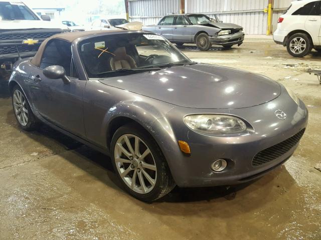 JM1NC25F470129567 - 2007 MAZDA MX-5 MIATA SILVER photo 1