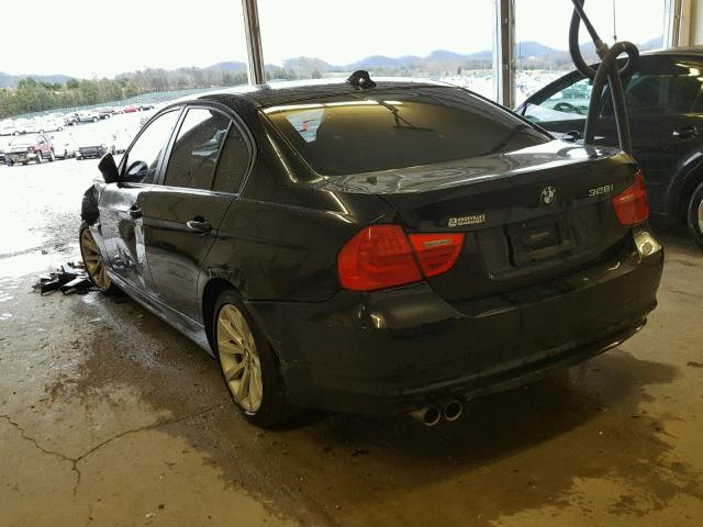 WBAPH7C5XBA800807 - 2011 BMW 328 I BLACK photo 3