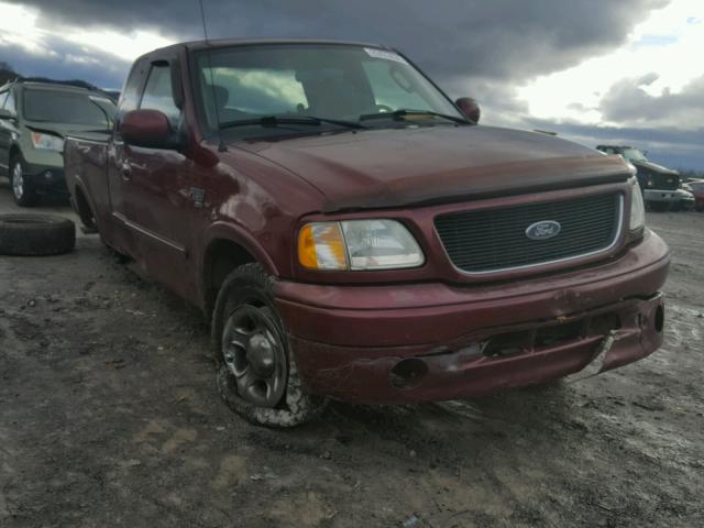 2FTRX18L03CB09143 - 2003 FORD F150 BURGUNDY photo 1