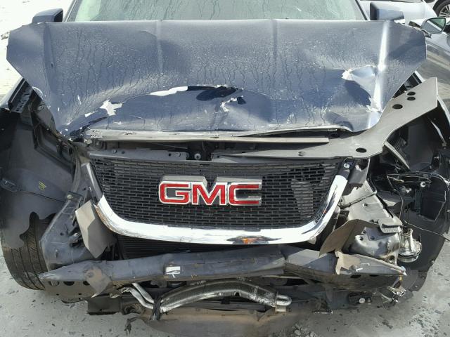 1GKER33727J131087 - 2007 GMC ACADIA SLT BLUE photo 7