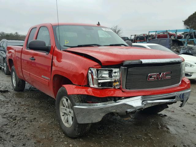 1GTEC29J29Z216333 - 2009 GMC SIERRA C15 RED photo 1