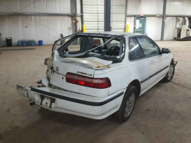 JH4DA9453MS052157 - 1991 ACURA INTEGRA LS WHITE photo 4