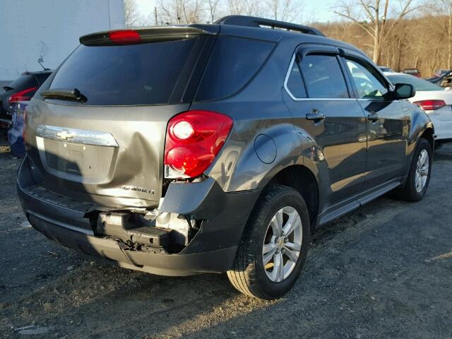 2CNFLEECXB6277956 - 2011 CHEVROLET EQUINOX LT GRAY photo 4