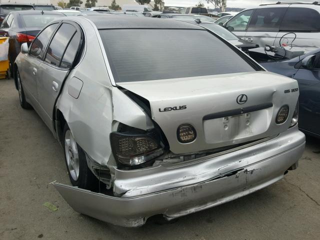 JT8BD68SXY0094694 - 2000 LEXUS GS 300 SILVER photo 3