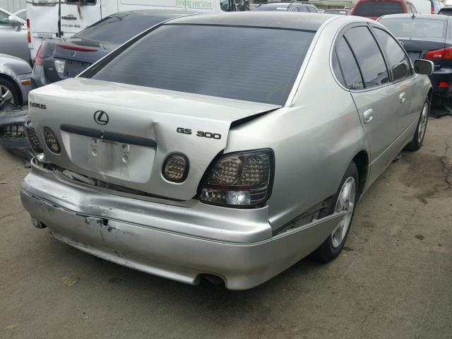 JT8BD68SXY0094694 - 2000 LEXUS GS 300 SILVER photo 4