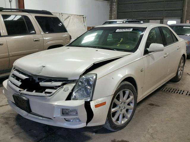 1G6DC67A570180759 - 2007 CADILLAC STS WHITE photo 2