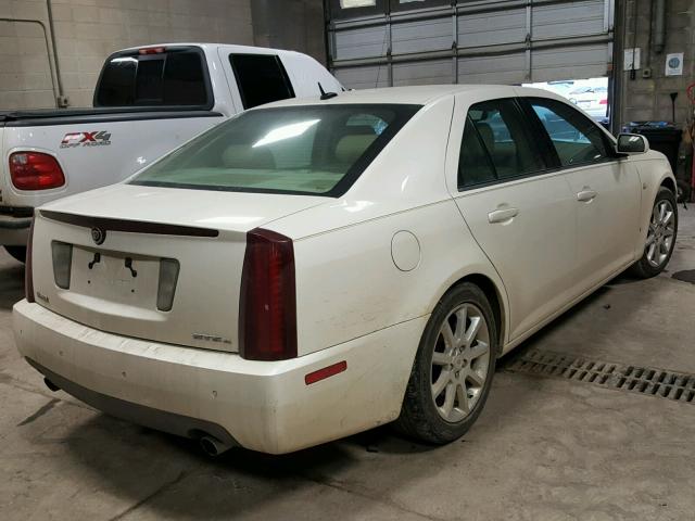 1G6DC67A570180759 - 2007 CADILLAC STS WHITE photo 4