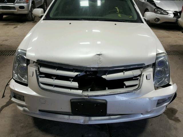 1G6DC67A570180759 - 2007 CADILLAC STS WHITE photo 7
