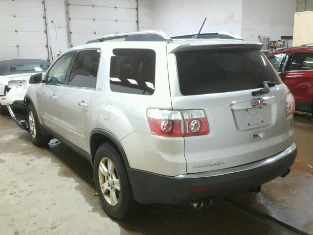 1GKER23758J263000 - 2008 GMC ACADIA SLT SILVER photo 3