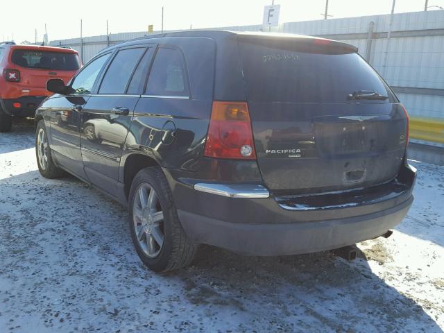 2C8GF68485R314451 - 2005 CHRYSLER PACIFICA T BLACK photo 3