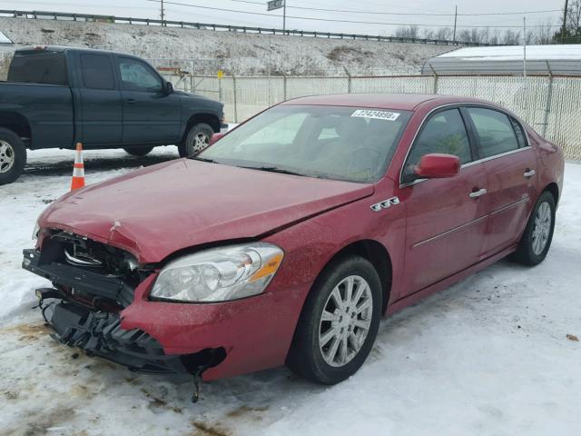 1G4HC5EM9BU129171 - 2011 BUICK LUCERNE CX RED photo 2