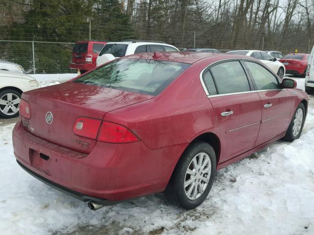 1G4HC5EM9BU129171 - 2011 BUICK LUCERNE CX RED photo 4