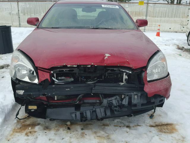 1G4HC5EM9BU129171 - 2011 BUICK LUCERNE CX RED photo 9