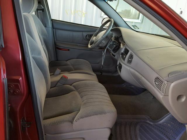 2G4WS52J631248278 - 2003 BUICK CENTURY CU RED photo 5