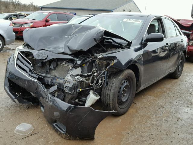 4T4BF3EK5AR067157 - 2010 TOYOTA CAMRY BASE BLACK photo 2