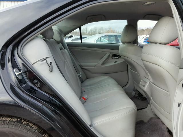 4T4BF3EK5AR067157 - 2010 TOYOTA CAMRY BASE BLACK photo 6