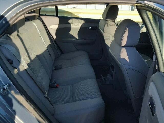 1G1ZG57B584255327 - 2008 CHEVROLET MALIBU LS TEAL photo 6