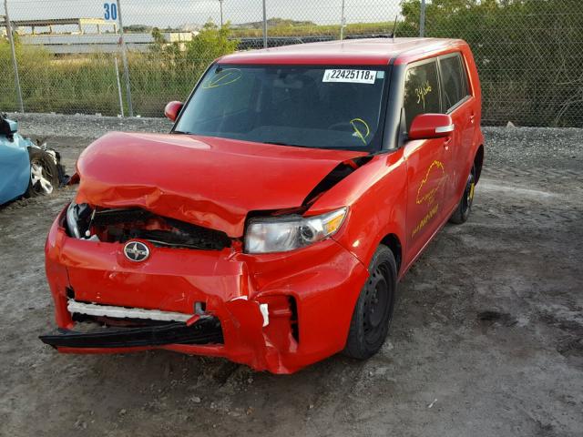 JTLZE4FE3FJ081795 - 2015 TOYOTA SCION XB RED photo 2