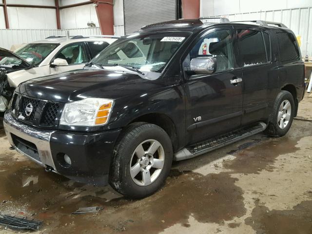 5N1BA08C97N715503 - 2007 NISSAN ARMADA SE BLACK photo 2