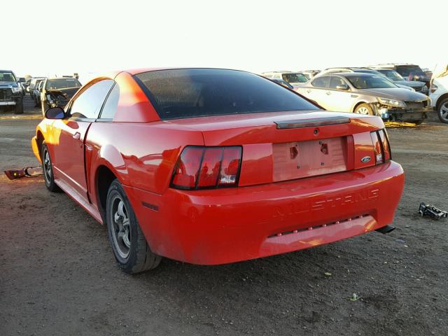 1FAFP4046YF128841 - 2000 FORD MUSTANG RED photo 3