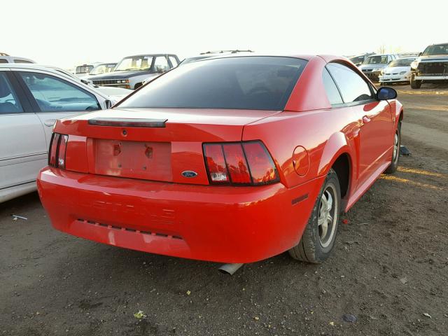 1FAFP4046YF128841 - 2000 FORD MUSTANG RED photo 4