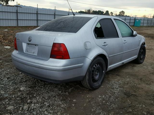 3VWSK69M12M095306 - 2002 VOLKSWAGEN JETTA GLS GRAY photo 4