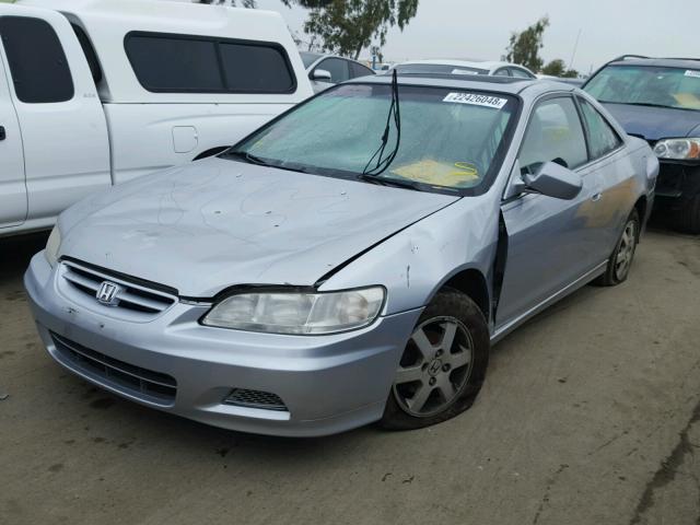 1HGCG32782A015204 - 2002 HONDA ACCORD EX SILVER photo 2