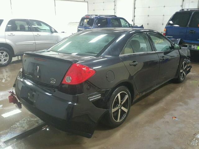 1G2ZH57N094102309 - 2009 PONTIAC G6 GT BLACK photo 4