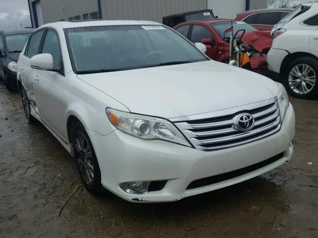 4T1BK3DB9BU410822 - 2011 TOYOTA AVALON BAS WHITE photo 1