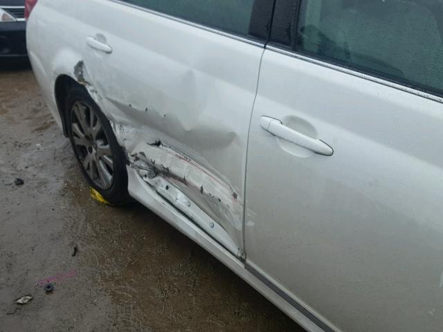 4T1BK3DB9BU410822 - 2011 TOYOTA AVALON BAS WHITE photo 9