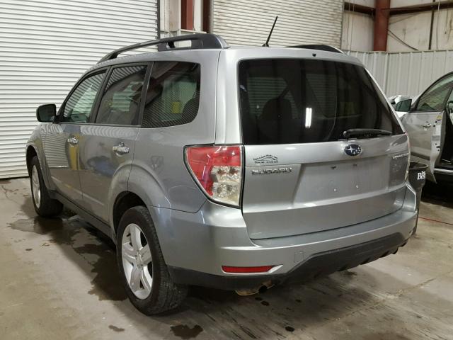 JF2SH63649G728107 - 2009 SUBARU FORESTER 2 SILVER photo 3